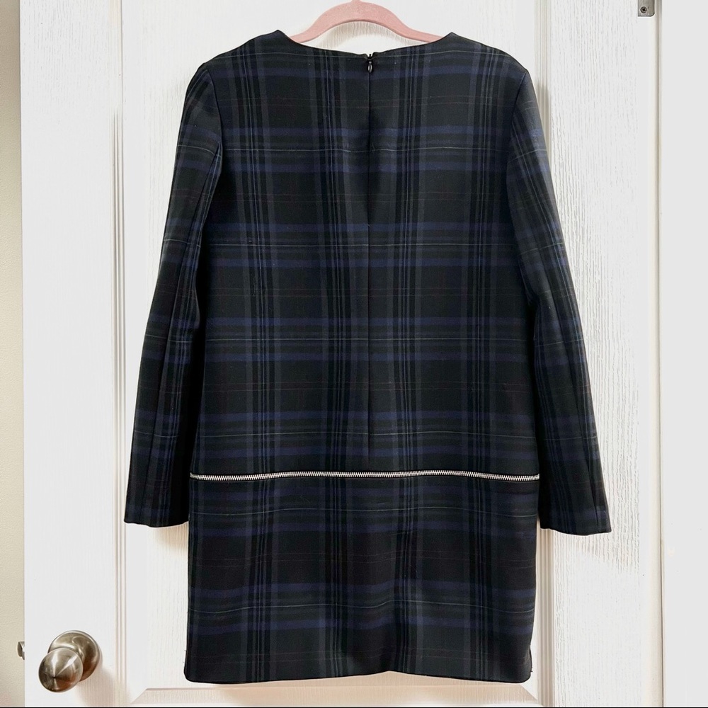 CHECKED DRESS WITH ZIP - Picture 6 of 7